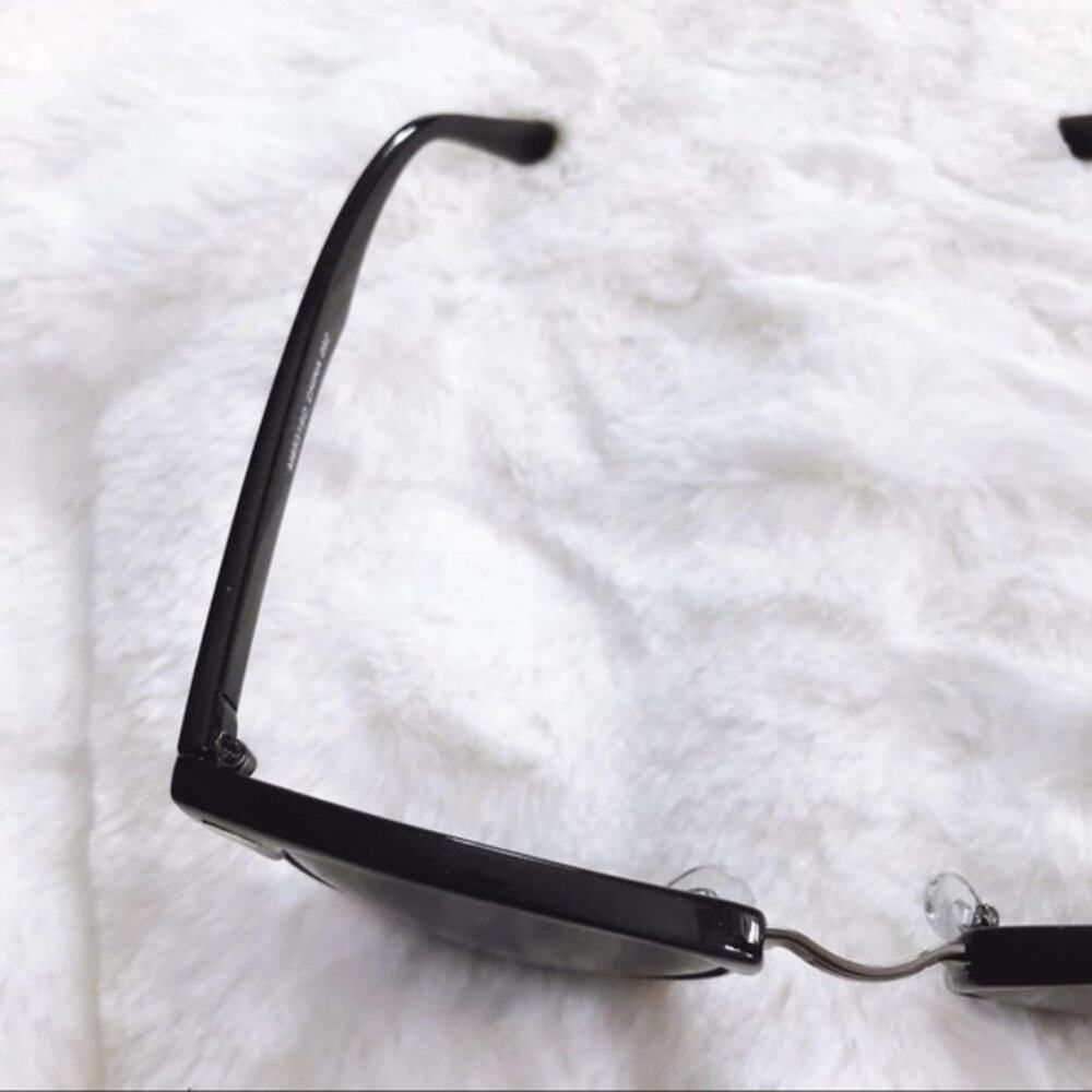 Colby Black Horn Rimmed Sunglasses - Picture 6 of 8